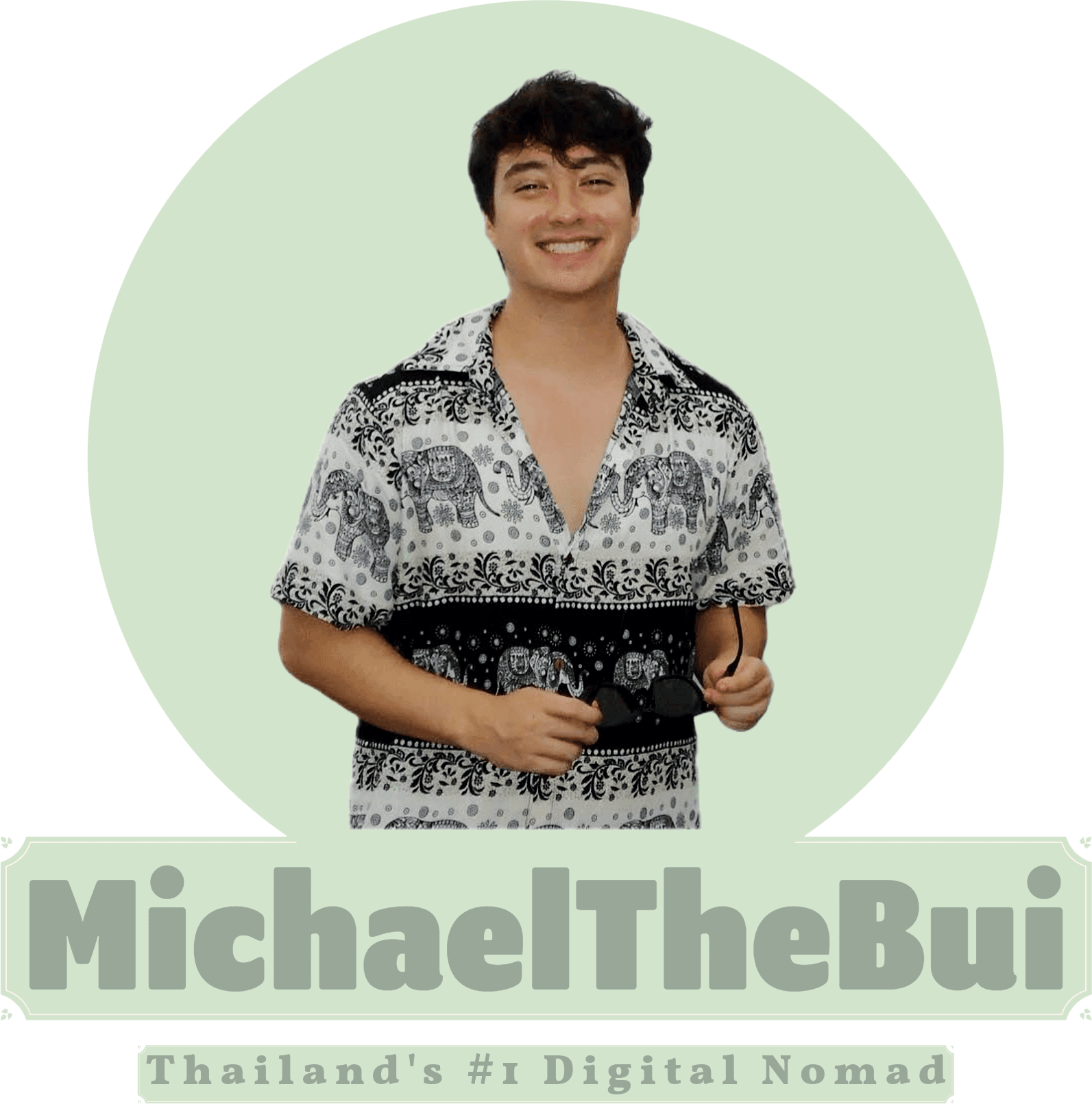 Michael, a digital nomad in Thailand